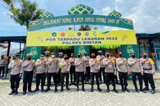 Tim Wasops Polda Kepri Tinjau Ops Ketupat Hari Pertama di Bintan