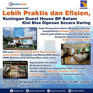 INFOGRAFIS: Menginap di Kuningan Guest House dengan Harga Terjangkau
