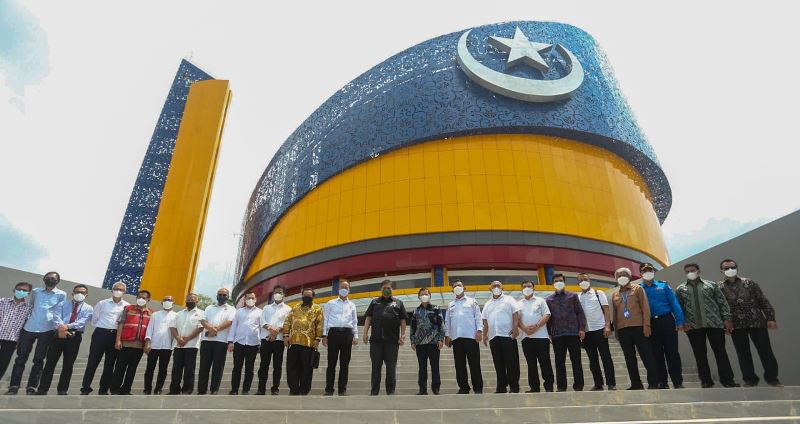 Masjid Tanjak Hang Nadim, Destinasi Wisata Religi Baru Berbentuk Unik