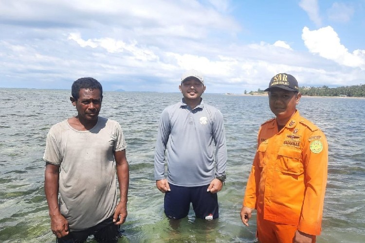 Ditemukan Selamat, 2 Nelayan Bintan Hanyut hingga Perairan Batam