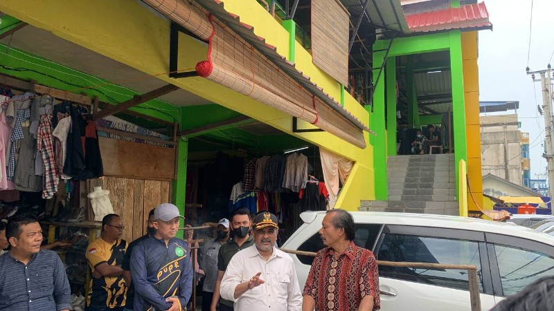 Pasar Seken Puakang Karimun Tambah Cantik Usai Direvitalisasi