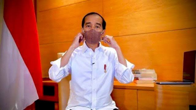 Tok! Jokowi Izinkan Warga Tak Pakai Masker di Luar Ruangan