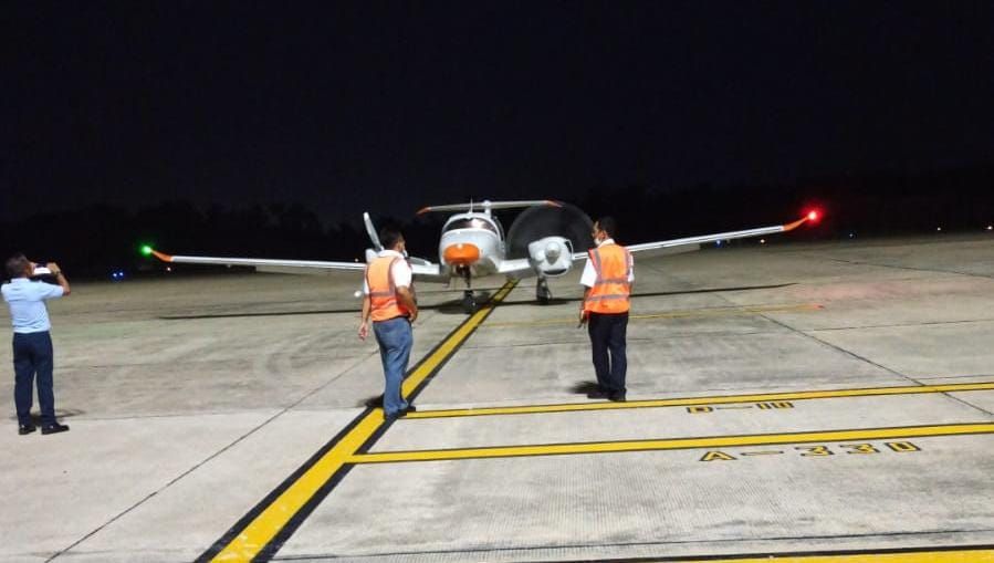 Flight Clearance Terbit, Pesawat Sipil Asing Pelanggar Teritorial Wilayah Udara RI Tinggalkan Batam 