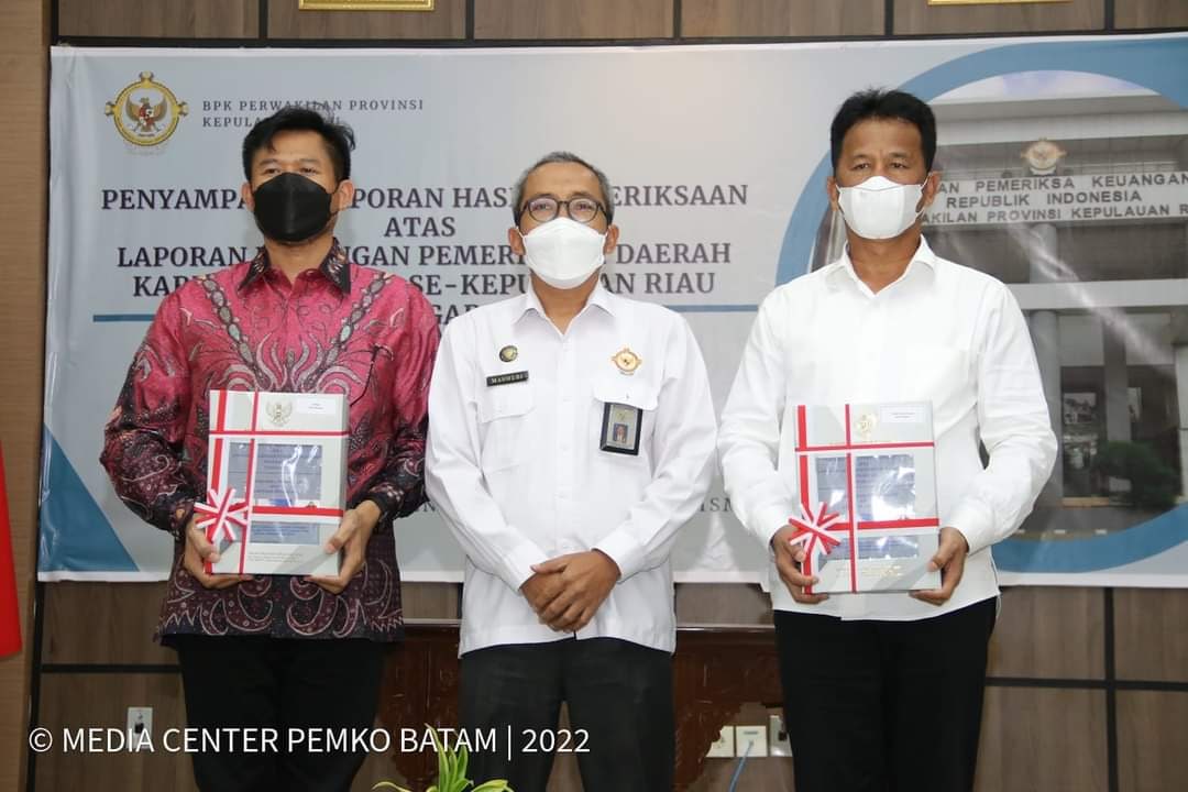 Laporan Keuangan Pemko Batam, Raih WTP 10 Kali Berturut