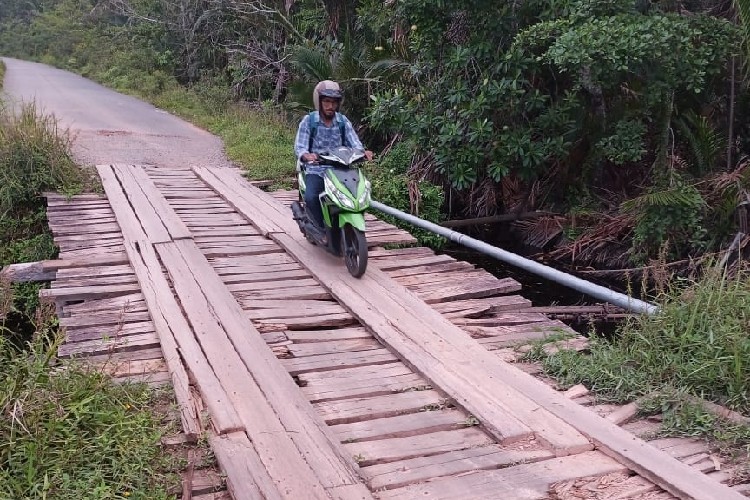Pembangunan Permanen Jembatan Musai Lingga Diprioritaskan Tahun Depan