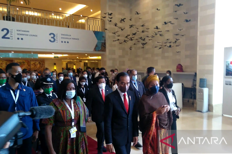Presiden Joko Widodo Hadiri Pembukaan GPDRR 2022 di Bali