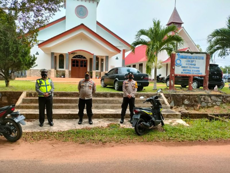 Peringatan Kenaikan Isa Almasih: Polisi Perketat Penjagaan Gereja di Bintan
