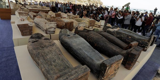 Arkeolog Temukan Harta Karun dari Ratusan Mumi Mesir 500 Tahun Sebelum Masehi