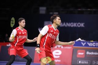 Ketat! Fajar/Rian Kalah, Indonesia Vs Jepang Imbang 2-2