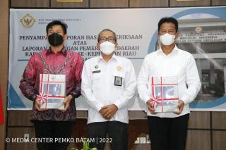 Laporan Keuangan Pemko Batam, Raih WTP 10 Kali Berturut