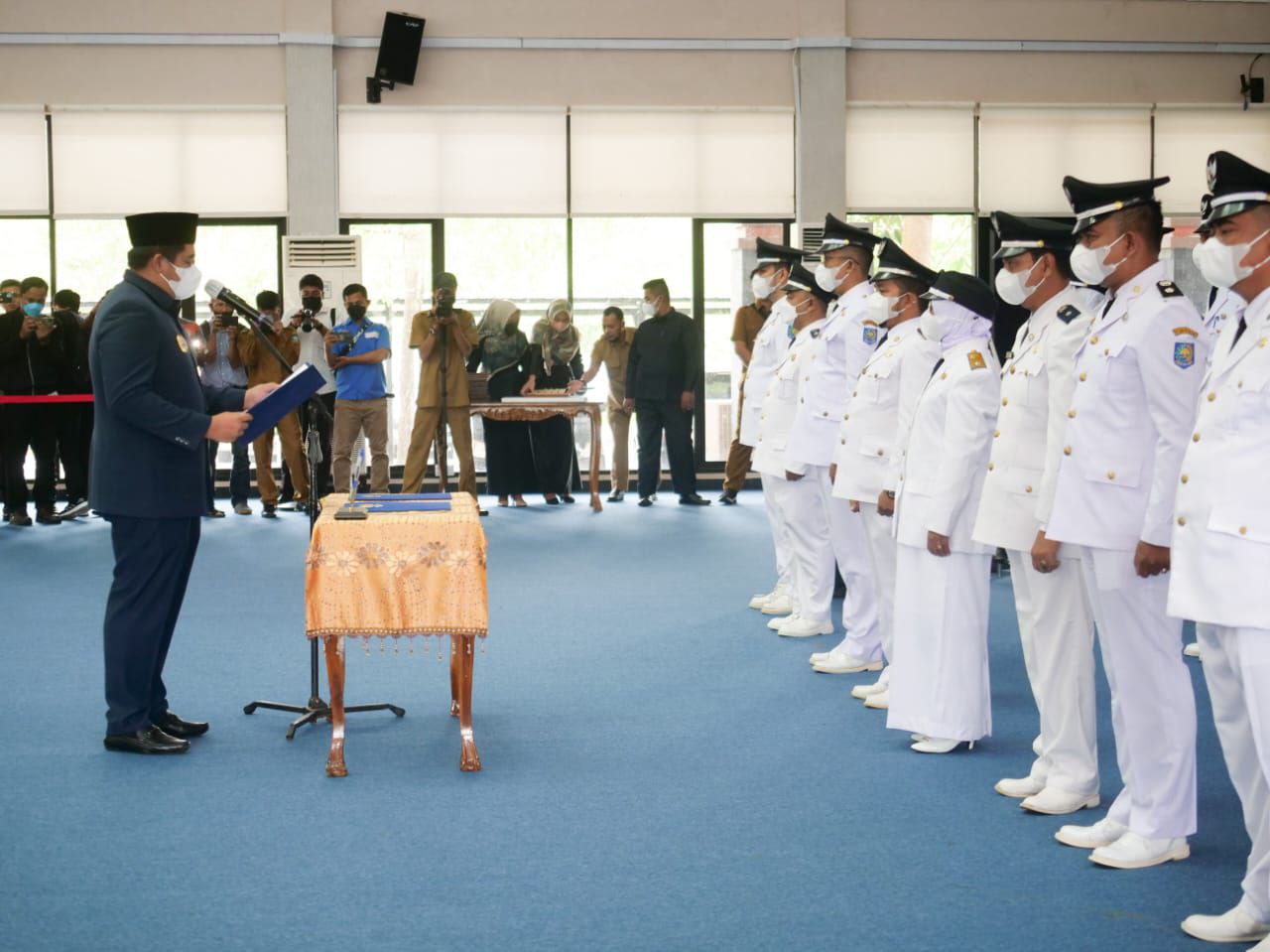 Sebanyak 20 Pj Kades di Bintan Dilantik Isi Kekosongan Hingga September