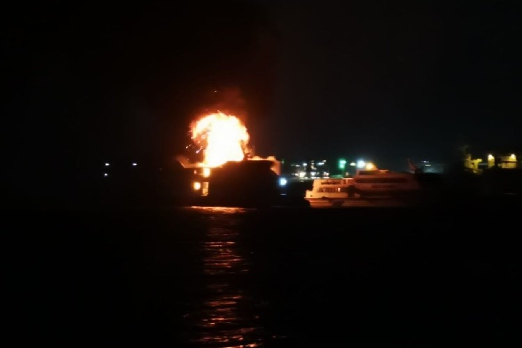 MV Dumai Line 5 Meledak di Perairan Sekupang Batam, Seorang ABK Tewas