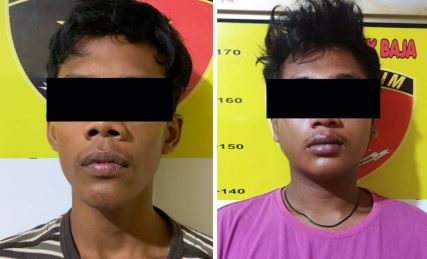 Dua Kawanan Curanmor Diringkus Polsek Lubuk Baja