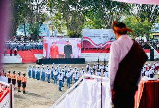 Dari Ende, Presiden Jokowi Ajak Seluruh Anak Bangsa Bumikan Pancasila