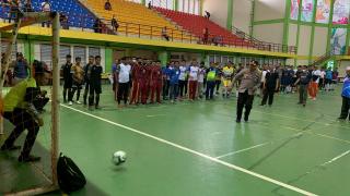 Turnamen Futsal Kapolres Karimun Cup Meriahkan HUT ke-76 Polri