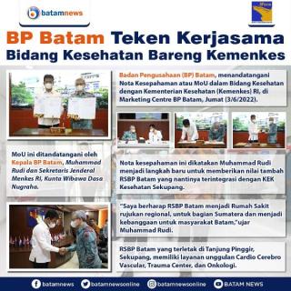 INFOGRAFIS: Kemenkes Dukung Pengembangan RS BP Batam