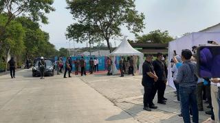 Jokowi Tiba di Ancol, Nonton Langsung Balap Formula E