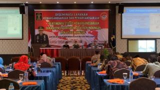 Kemenkumham Kepri Gelar Diseminasi Layanan Kewarganegaraan di Karimun
