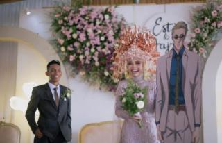 Viral Pernikahan Wibu, Mempelai Pria Pasrah 