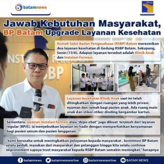 INFOGRAFIS: Upgrade Layanan Kesehatan RSBP Batam