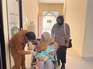Difasilitasi Polri, Balita Asal Numbing Bintan Sukses Jalani Operasi Bibir Sumbing