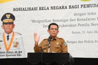 Gubernur Ansar Ungkap Pentingnya Bela Negara Bagi Generasi Muda