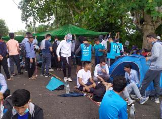 Imigran Asing di Tanjungpinang Demo Sulitnya Akses Kesehatan