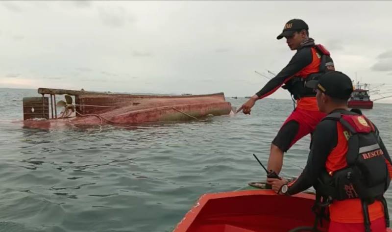 Terbalik di Perairan Bintan, 1 ABK KM Pasifik Belum Ditemukan 