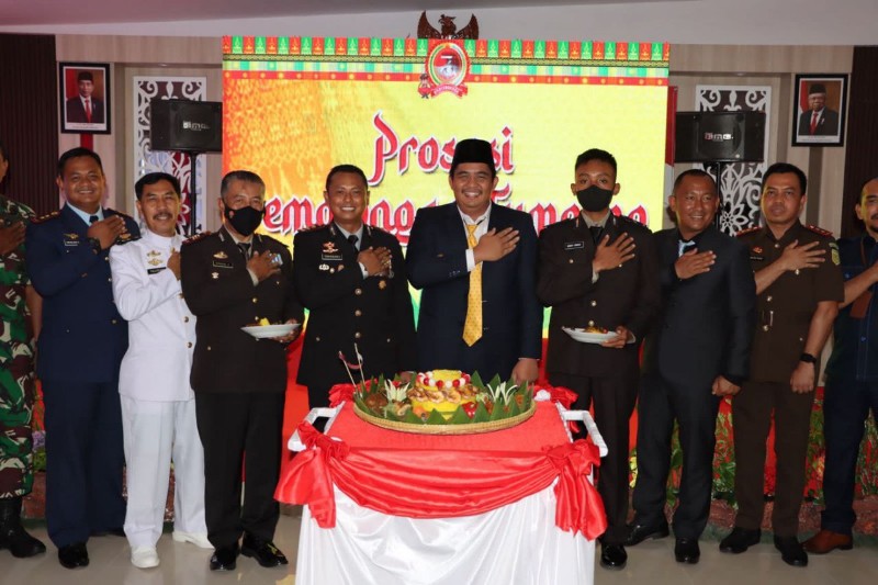 Roby Puji Polres Bintan di HUT Bhayangkara: Masyarakat Kita Selalu Tentram!
