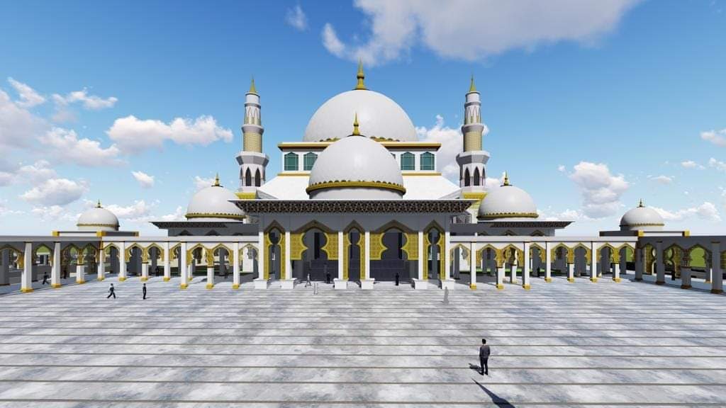 Revitalisasi Dimulai, Masjid Agung Batam Centre Bakal Miliki 2 Lantai Basement