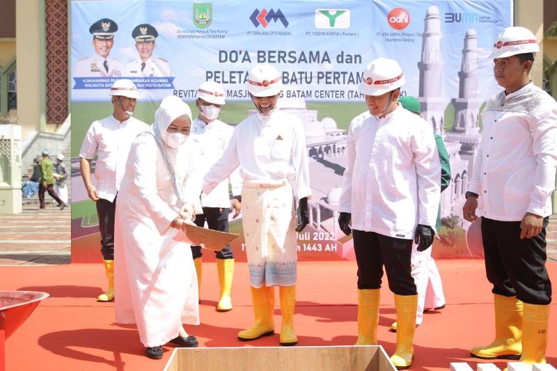 Revitalisasi Masjid Agung Batam Center Dimulai, Telan Anggaran Rp 210 Miliar