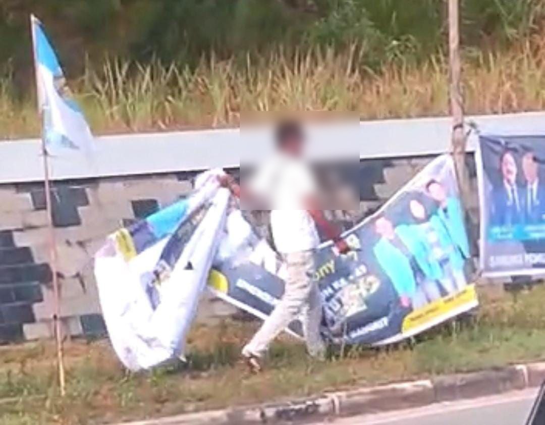 KNPI Laporkan Pencopotan Spanduk ke Polda Kepri