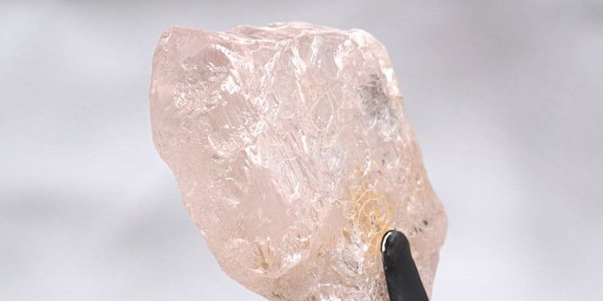 Berlian Pink Langka Terbesar Ditemukan Setelah 300 tahun, Ini Lokasinya