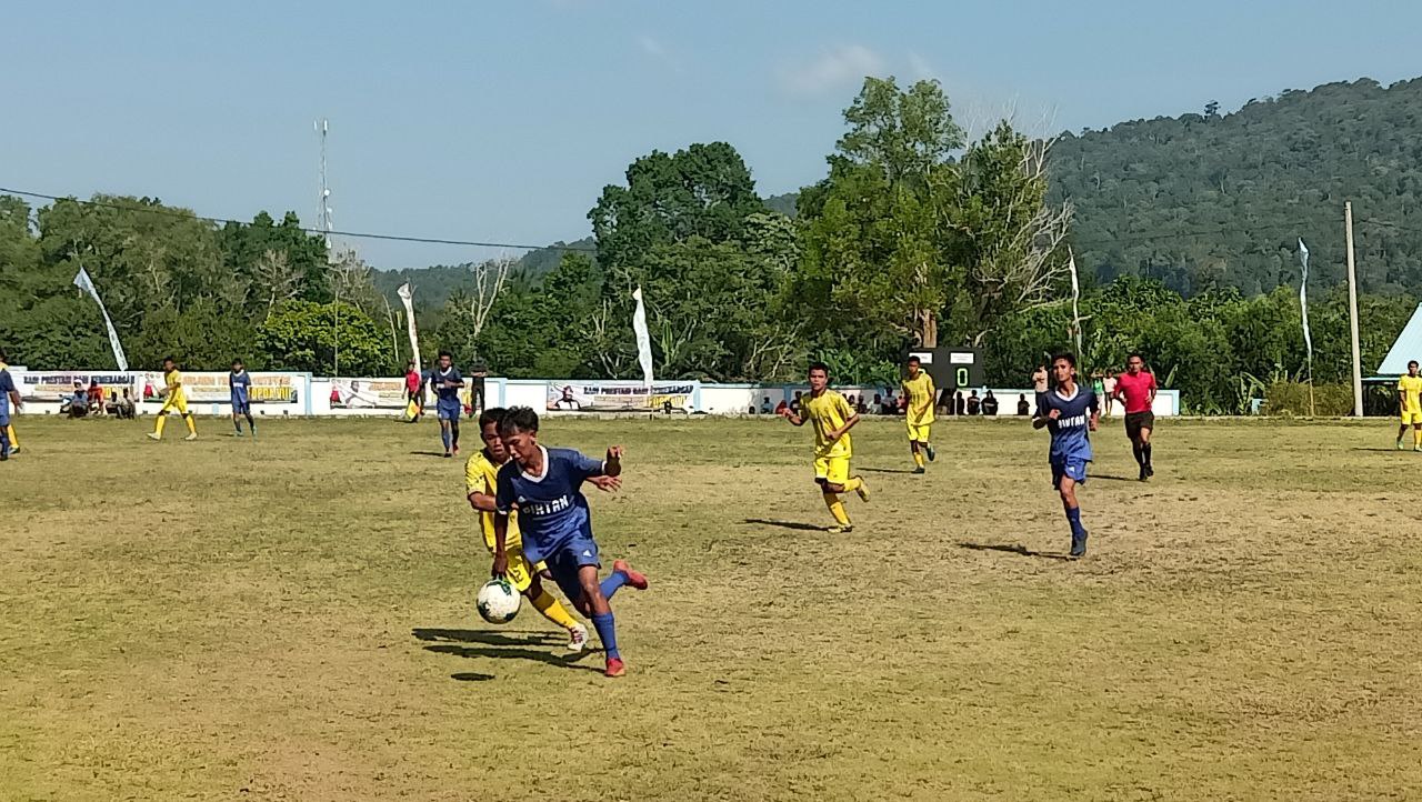 Sepakbola Popda Kepri: Bintan Melenggang ke Final Taklukkan Karimun 1-0