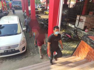 Remaja Rusak Jembatan Wisata Kota Rebah Tanjungpinang Dijemput Polisi