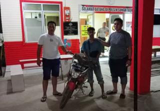 Maling Motor, Ari Wibowo Diciduk Polsek Sei Beduk