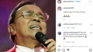 Penyanyi Bob Tutupoly Meninggal Dunia
