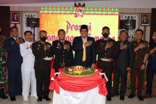 Roby Puji Polres Bintan di HUT Bhayangkara: Masyarakat Kita Selalu Tentram!