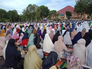 Warga Muhammadiyah Batam Laksanakan Salat Idul Adha di Temenggung Abdul Jamal