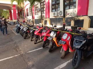 Baru 12 Motor Curian Ditemukan Polda Kepri, Bandit Curanmor Ngaku Beraksi di 30 TKPÂ 