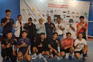 Salman/Aditya Raih Juara Pertama Turnamen Bulutangkis Sri Kencana Open 2022