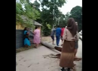 Siswi di Batam Tewas Tertimpa Pohon Kelapa Dimakamkan di Sambau