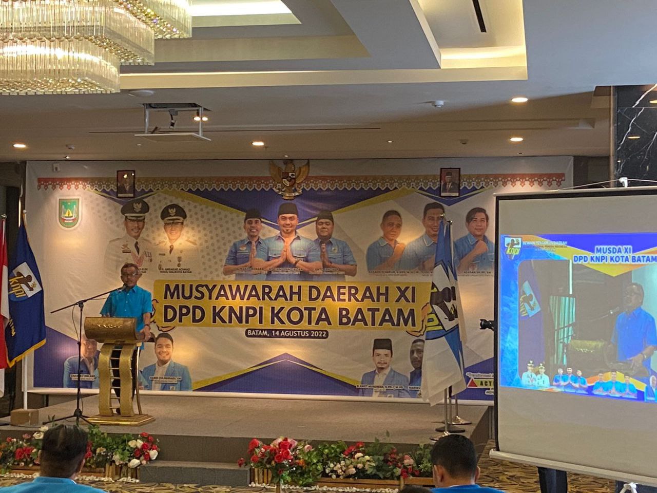 Jefridin Buka Musda XI DPD KNPI Kota Batam