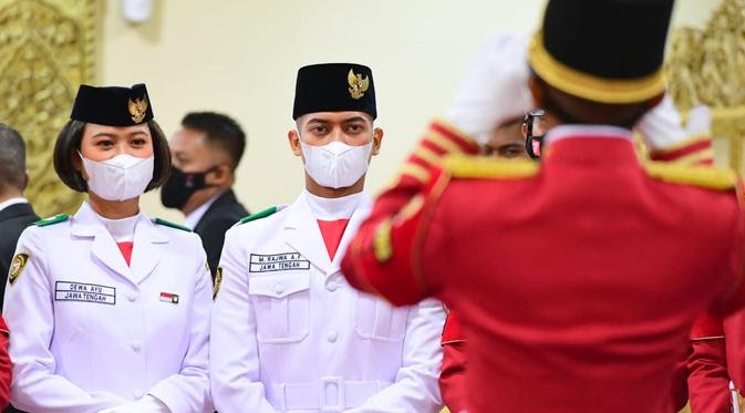 Ini Pembawa Bendera Merah Putih HUT Ke-77 RI di Istana Merdeka