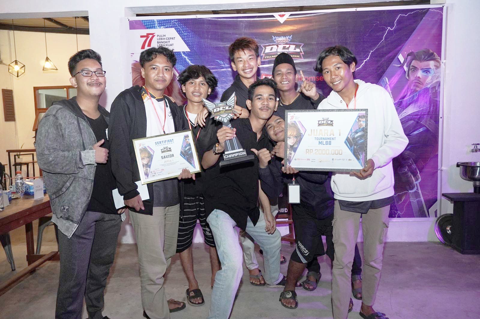 Tim Esport Savior Raih Juara Pertama Mobile Legends Dabo Champion League Season 1