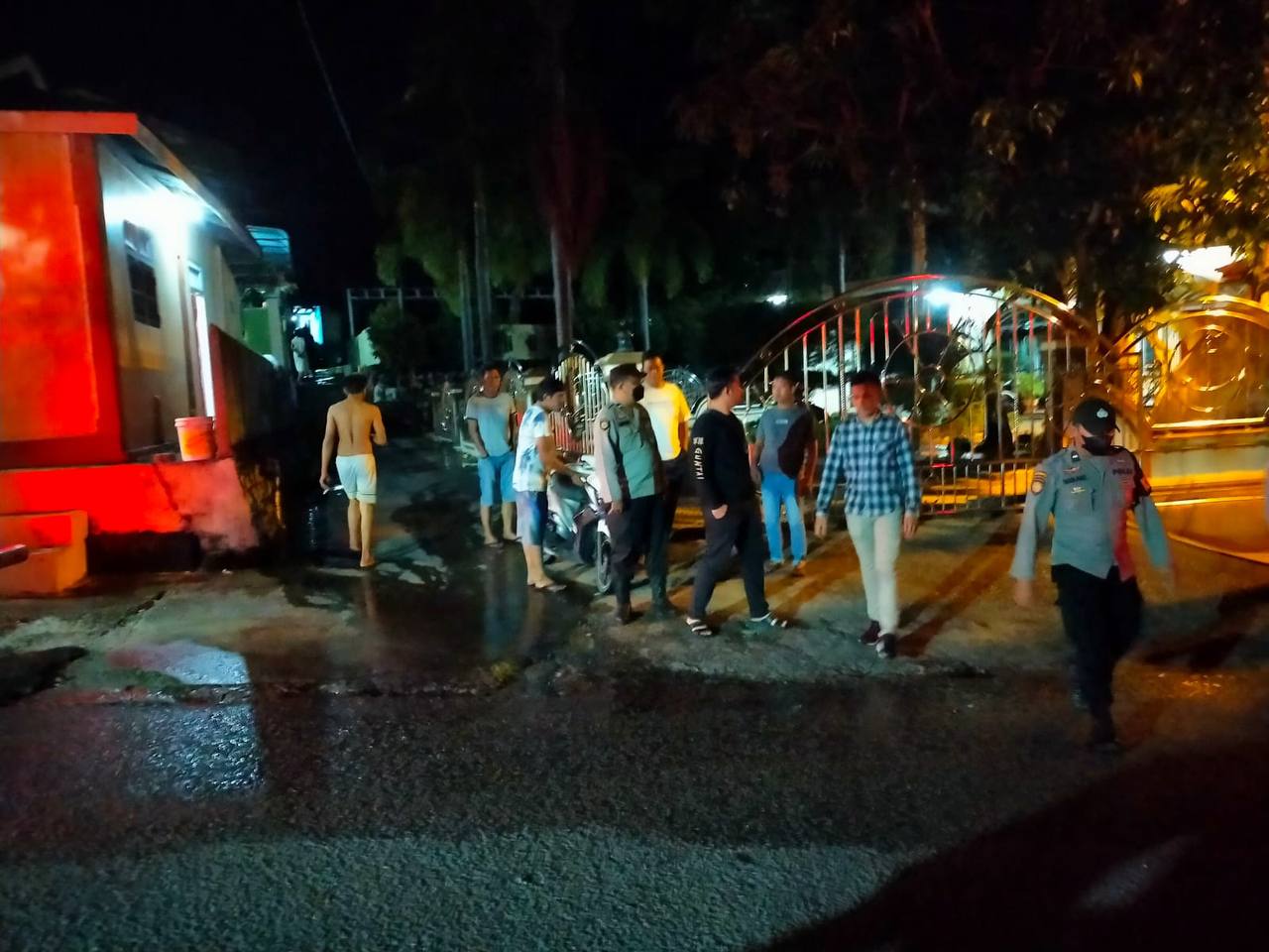 Posyandu di Karimun Kebakaran Nyaris Sambar Rumah Warga Sekitar