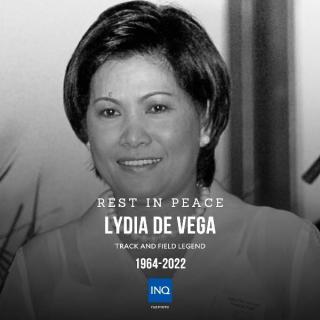 Legenda Atletik Filipina Lydia de Vega Tutup Usia