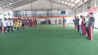 13 Tim Berlaga di Turnamen Futsal Polresta Tanjungpinang 2022