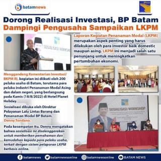 INFOGRAFIS: LKPM Penunjang Pertumbuhan Ekonomi di Batam