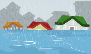 Daerah Langganan Banjir, Warga Teluk Air Karimun Galau Musim Hujan